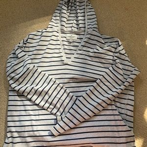 Sweater with a hoodie